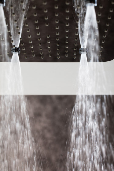 Aqua-Sense - Concealed Thermostatic and 2 shut-off valves - Exposed Parts | Shower controls | Graff