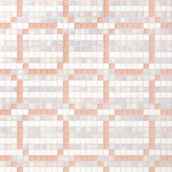 Rings Pink mosaic | Glass mosaics | Bisazza