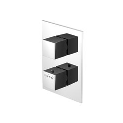 160 4123 Finish set for concealed thermostatic mixer with 3 way diverter | Shower controls | Steinberg