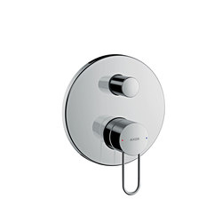 AXOR Uno Single lever bath mixer for concealed installation loop handle with integrated security combination according to EN1717 | Bath taps | AXOR