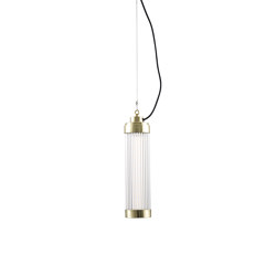Pillar Pendant Light, Polished Brass | Suspended lights | Original BTC