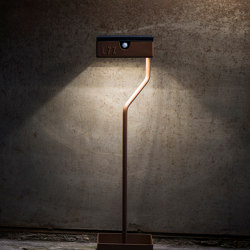 SOLAR pathway light | TEE on TOP | Outdoor floor-mounted lights | LYX Luminaires