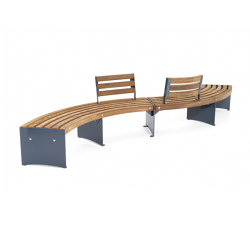 Via backrest | Benches | Vestre