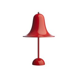 Pantop Table Lamp | Bright red Ø23 | Table lights | Verpan